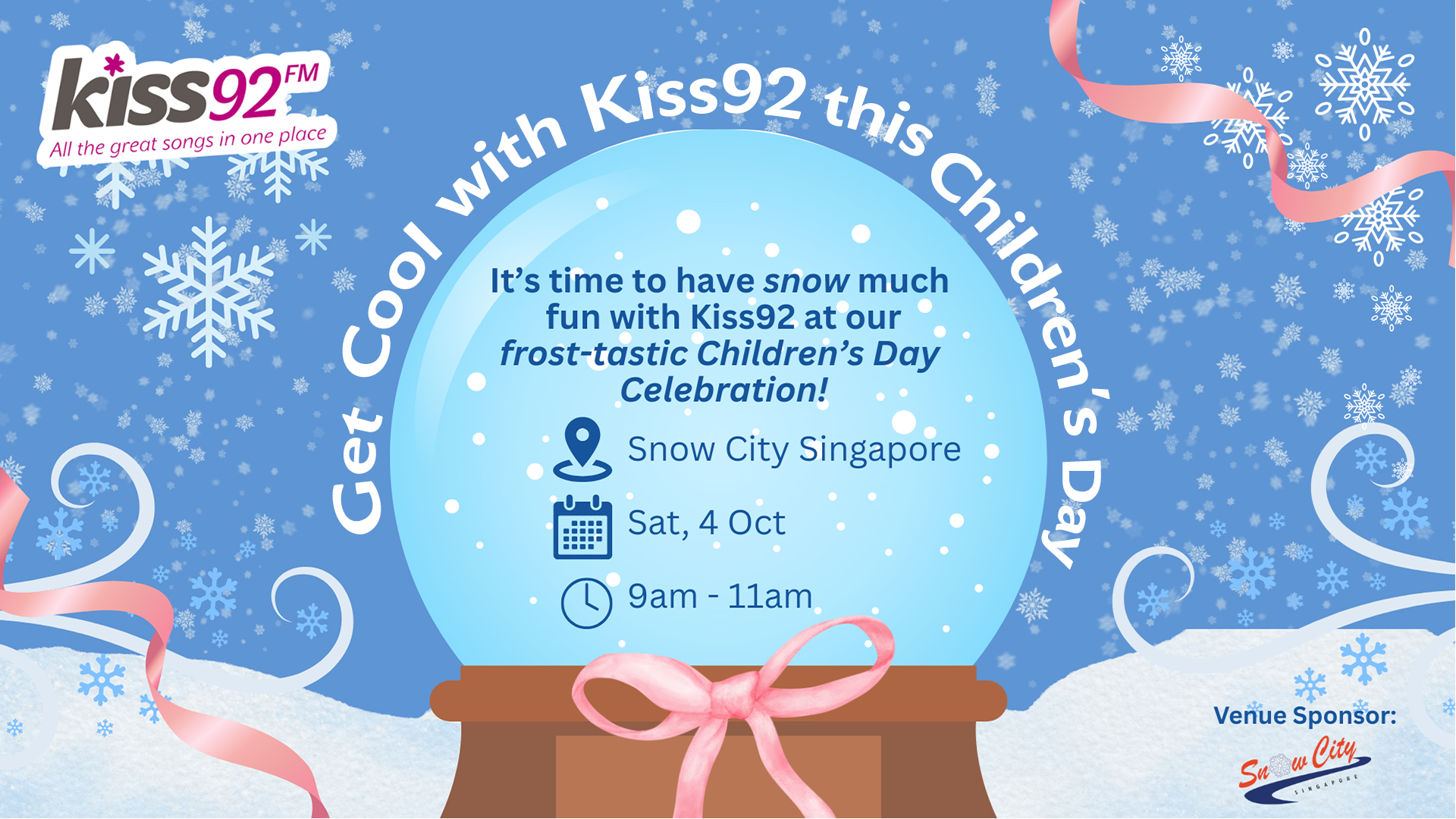 Get Cool with Kiss92 this Children's Day!