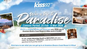 Win a 3D2N stay at Anantara Desaru worth $10,000!